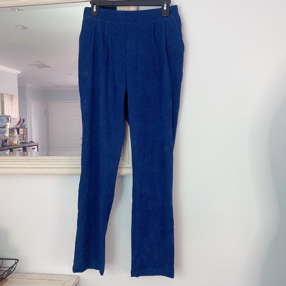 Shein Navy corduroy pants
